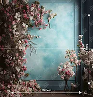 Cyan Floral (PRE-ORDER)