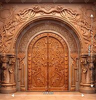 Golden Palace Door Portrait (PRE-ORDER)