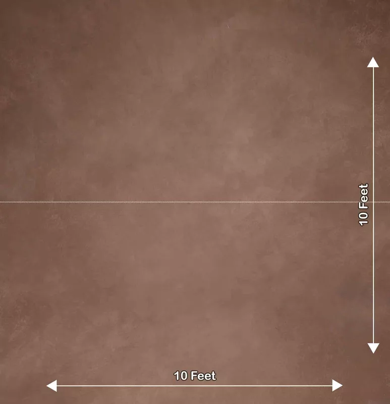Latte Brown Textured - 10x10 Feet