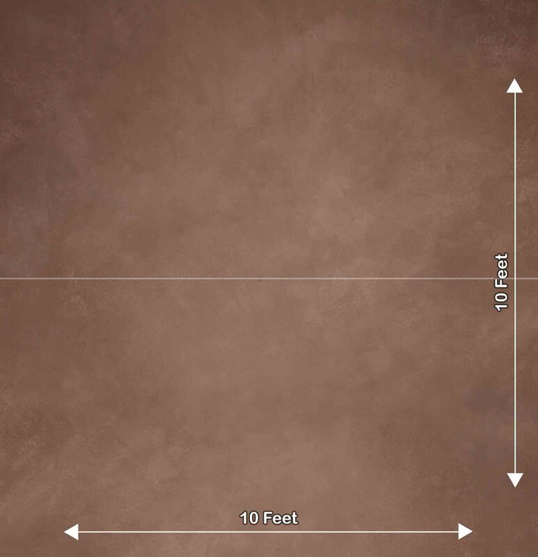 Latte Brown Textured - 10x10 Feet