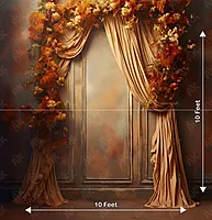 Orange Drape Floral (PRE-ORDER)