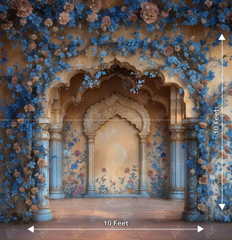 Royal Blue Archway - 10x10 Feet