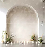Rustic White Arch (PRE-ORDER)