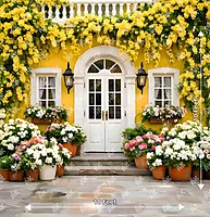 Sunshine Garden Door Portrait PRE-ORDER