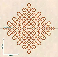 Traditional Kolam