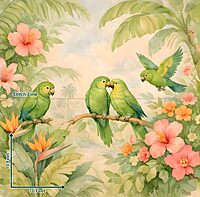 Tropical Lovebirds - MD