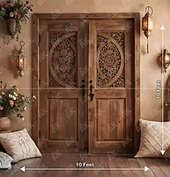 Cozy Wooden Doorway (PRE-ORDER)