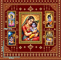 Yasodha's Little Krishna