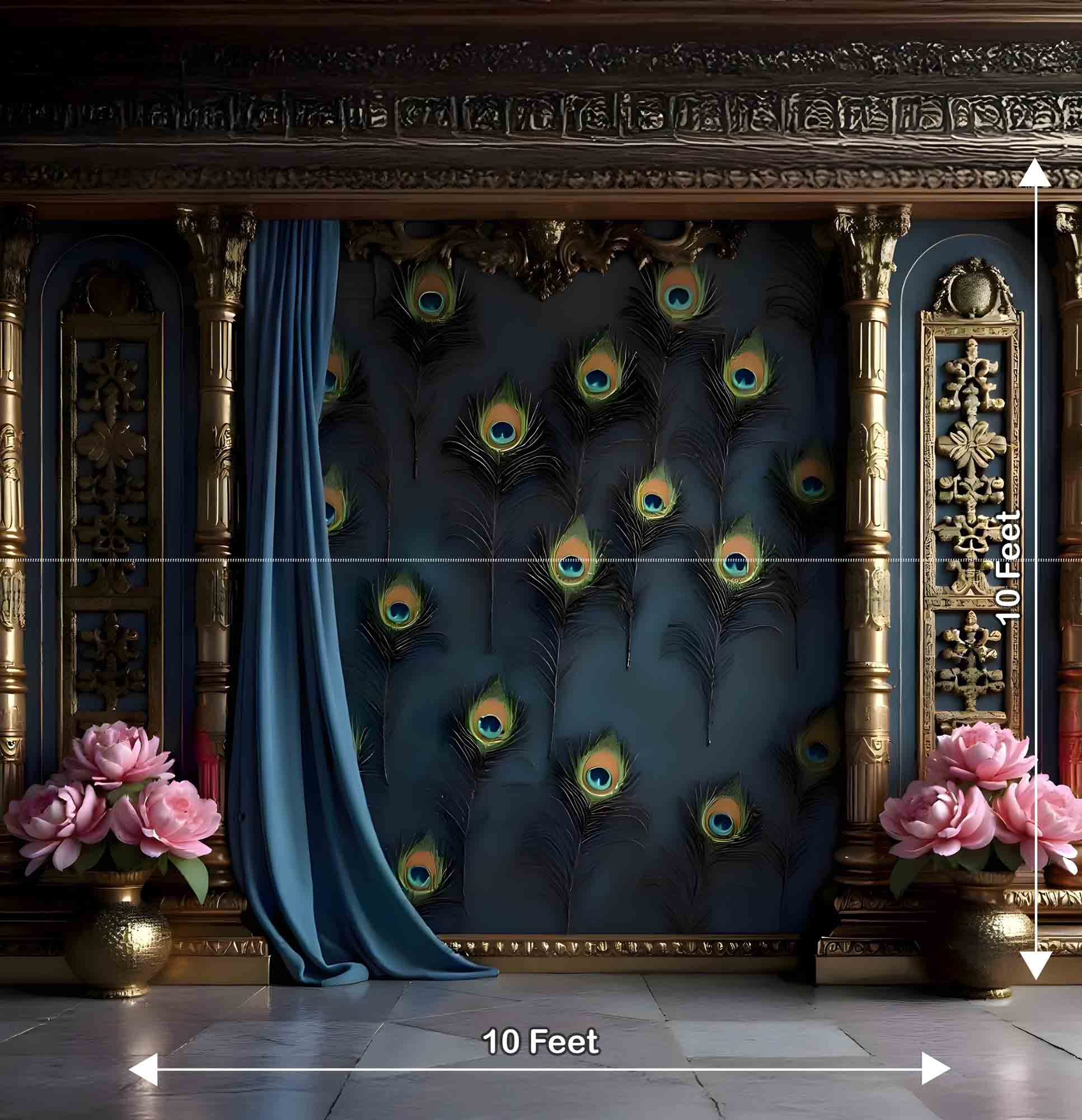 Regal Feather Wall Portrait (PRE-ORDER)