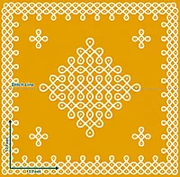Yellow Kolam