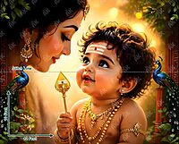 Little Murugan and mother