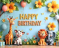 Jungle Joy Birthday