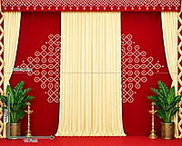 Regal Red Kolam