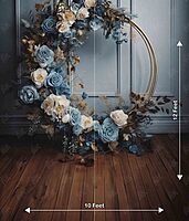 Blue Floral Ring (PRE-ORDER)