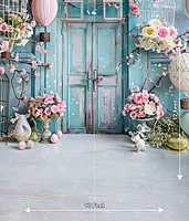 Blue Floral Yard (PRE-ORDER)