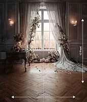 Classic White Curtain (PRE-ORDER)