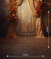 Orange Drape Floral (PRE-ORDER)