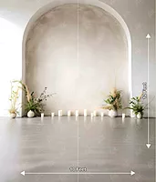 Rustic White Arch (PRE-ORDER)