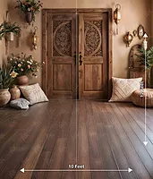 Cozy Wooden Doorway (PRE-ORDER)