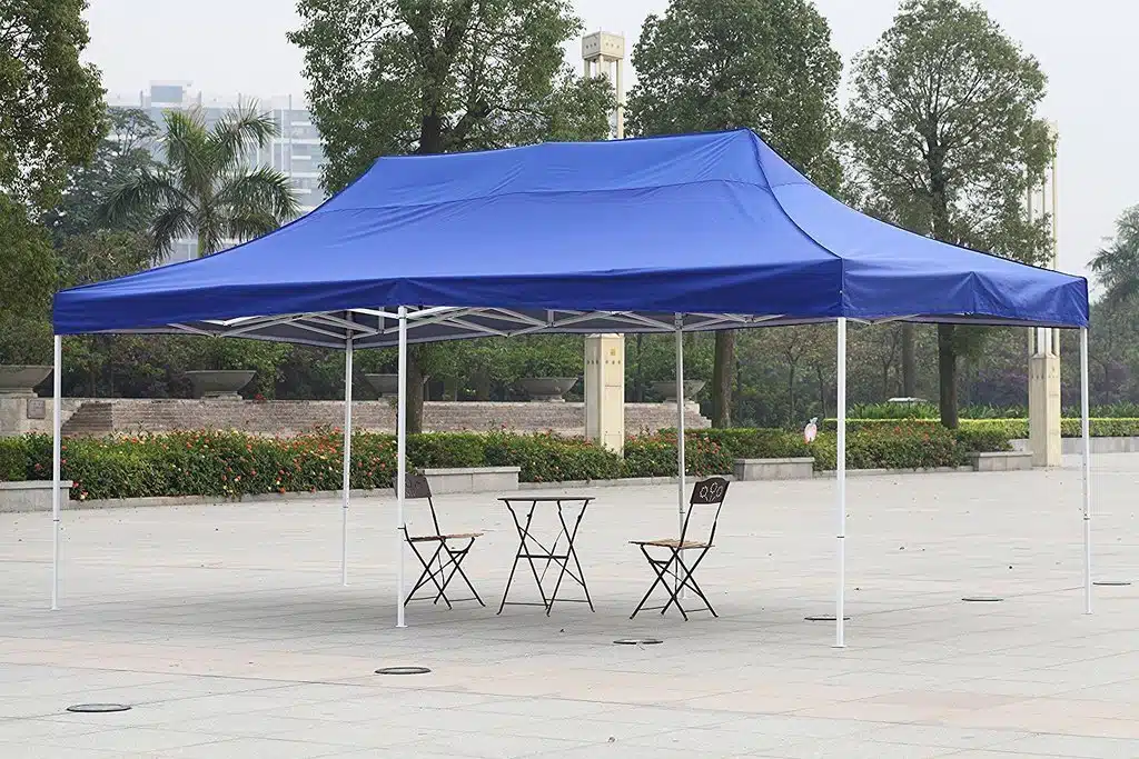 10x20 ft Pop-Up Canopy Tent - Waterproof Portable Gazebo
