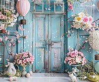 Blue Floral Yard (PRE-ORDER)