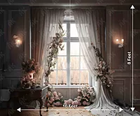 Classic White Curtain (PRE-ORDER)