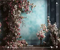Cyan Floral (PRE-ORDER)
