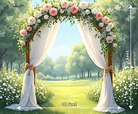 Garden Floral Arch PRE-ORDER