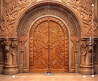 Golden Palace Door Portrait (PRE-ORDER)