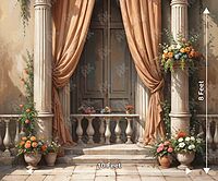 Peachy Balcony View (PRE-ORDER)