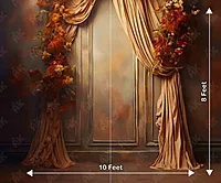 Orange Drape Floral (PRE-ORDER)