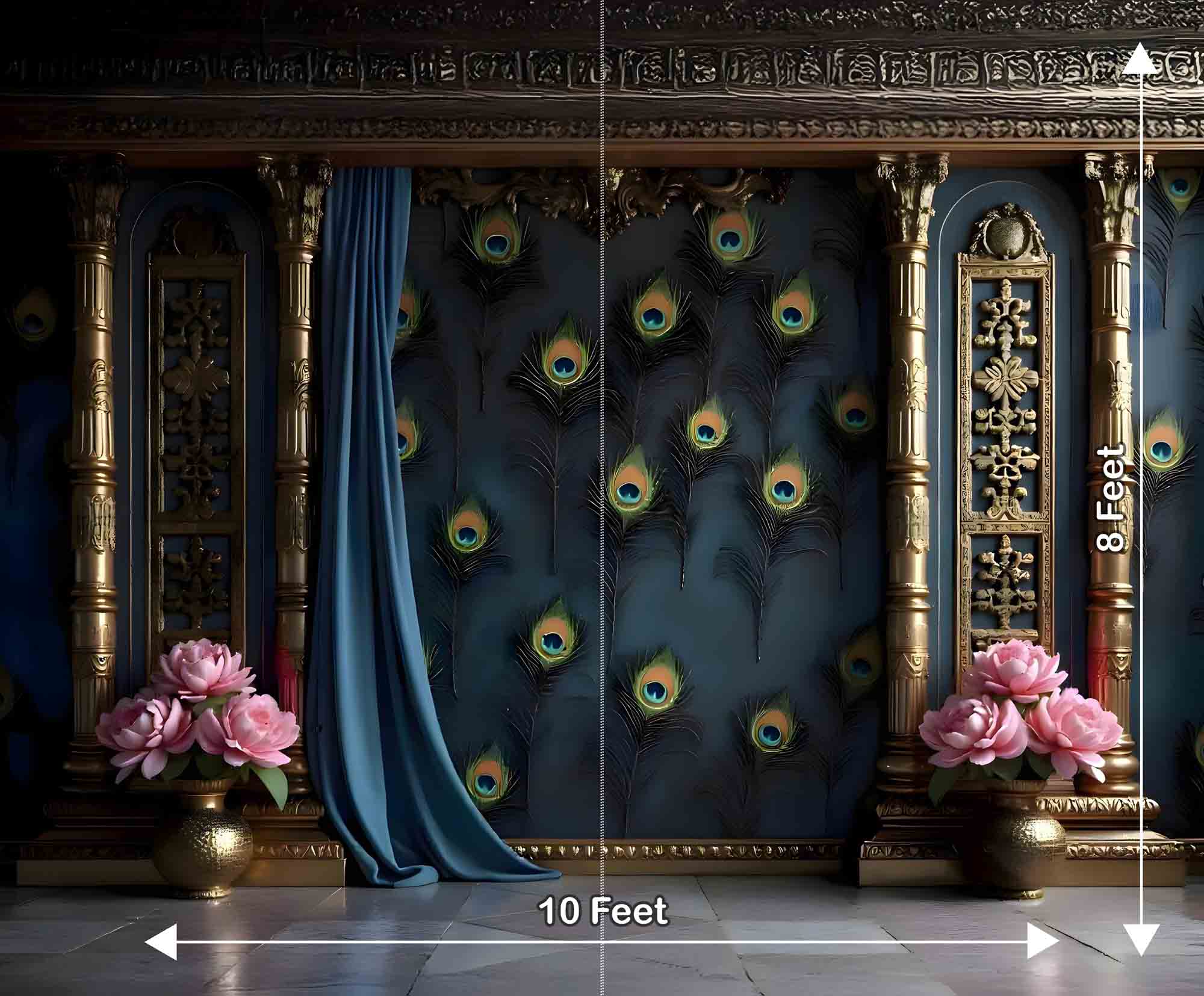 Regal Feather Wall Portrait (PRE-ORDER)