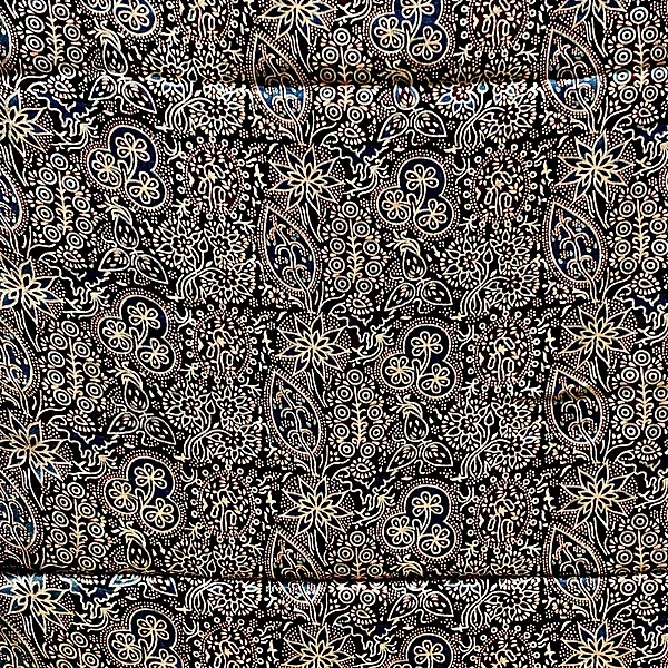 Mashru Silk Ajrakh Print #11