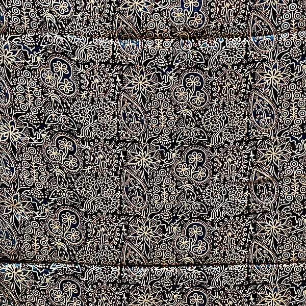 Mashru Silk Ajrakh Print #11