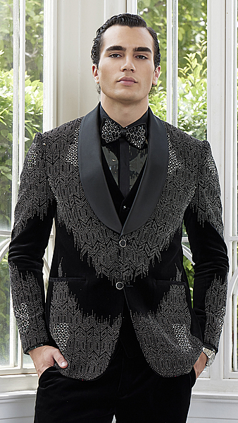 Amarson Regal Matrix Patterned Tuxedo