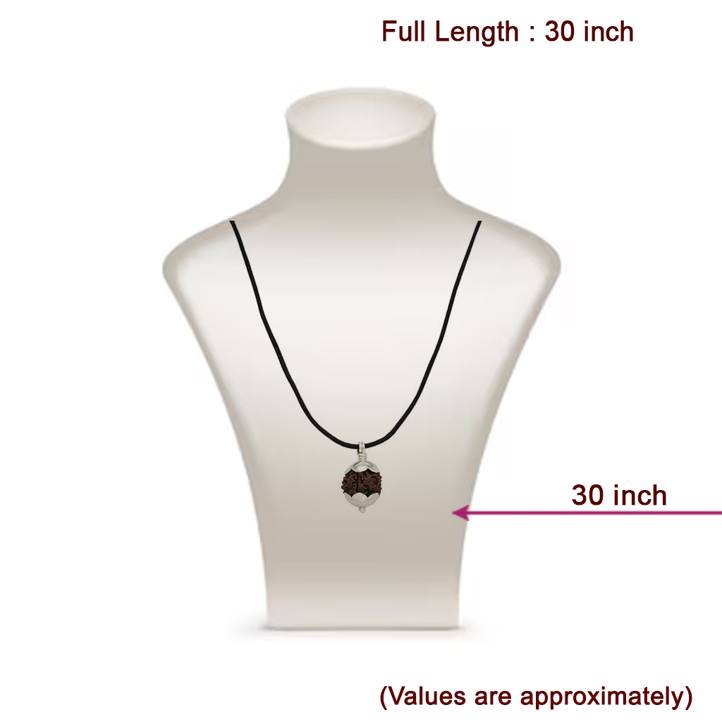 Silver Rudraksham Pendent/Dollar