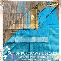 DUPION RAW SILK SAREE YBRSRSS21834