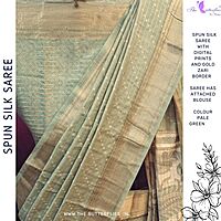 BEAUTIFUL SPUN SILK SAREE  SRCSFSC24532