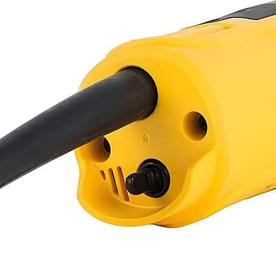 DEWALT DW801-IN01 Heavy Duty Small Angle Grinder Engineered For Heavy Duty Applications, 850Watt, 4" (100mm) Disc Diameter, Spindle Lock, 2 Year Warranty (SIDE HANDLE INCLUDED)