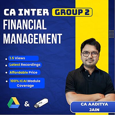 CA Inter Financial Management (Group 2) By CA Aaditya Jain