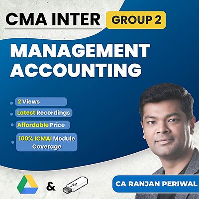CMA Inter Management Accounting (Group 2) By CA Ranjan Periwal
