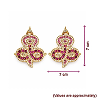 Gold-Plated Snake Nagabaranam Armlet (Vangi) for God Idols – Traditional Temple Jewelry