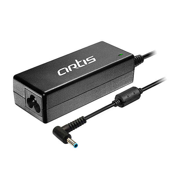 Artis HP AR0502 Blue Pin Laptop Adapter + Power Cable (65W, 3.5A, 18.5V)