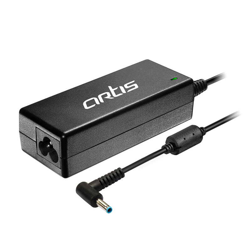 Artis HP AR0502 Blue Pin Laptop Adapter + Power Cable (65W, 3.5A, 18.5V)