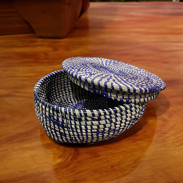 Handcrafted Moonj Storage Box