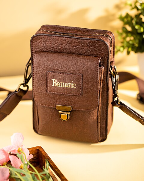 Mens Travel Sling Bag