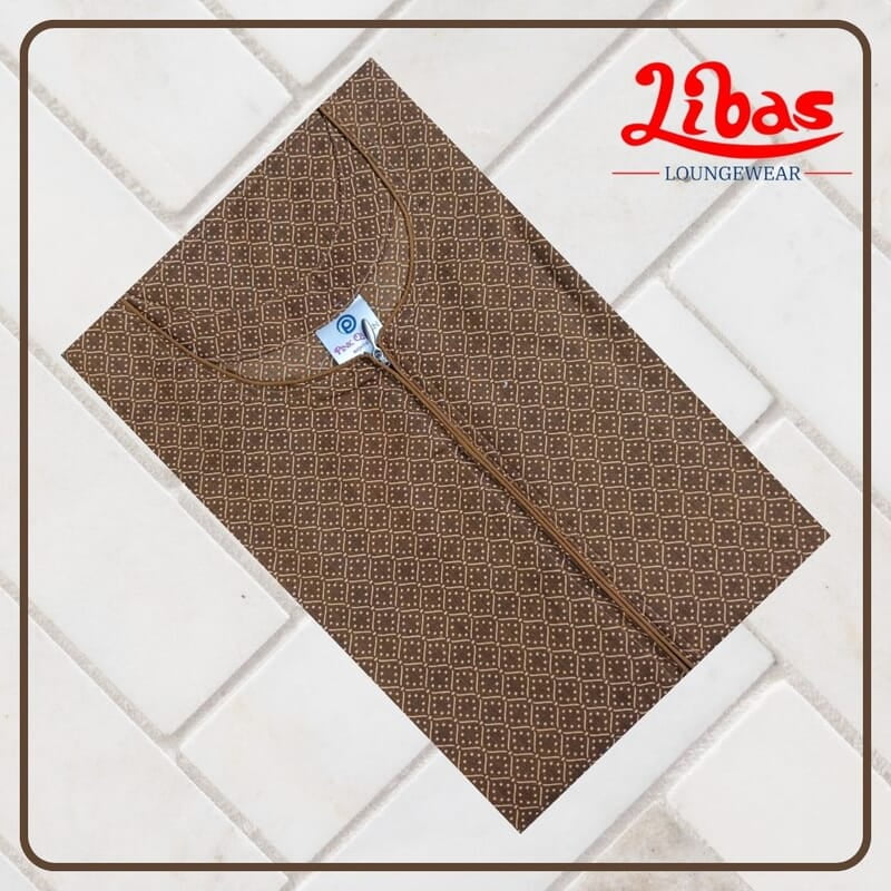 Irish Coffee Bizi Lizi Nighty With Floral Print All Over From Libas Loungewear - AL1038