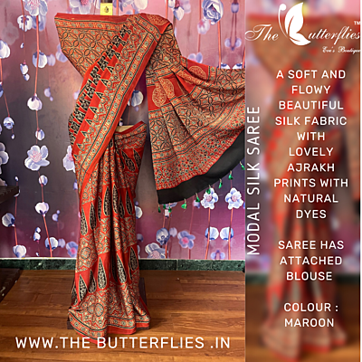 Modal Silk Saree SJNSSIL20330