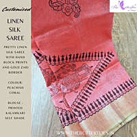 LINEN SILK SAREE YBRSLIN22120 LINEN SILK SAREE YBRSLIN22120