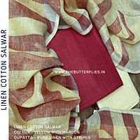 PURE LINEN COTTON SALWAR YBRCLCS22929